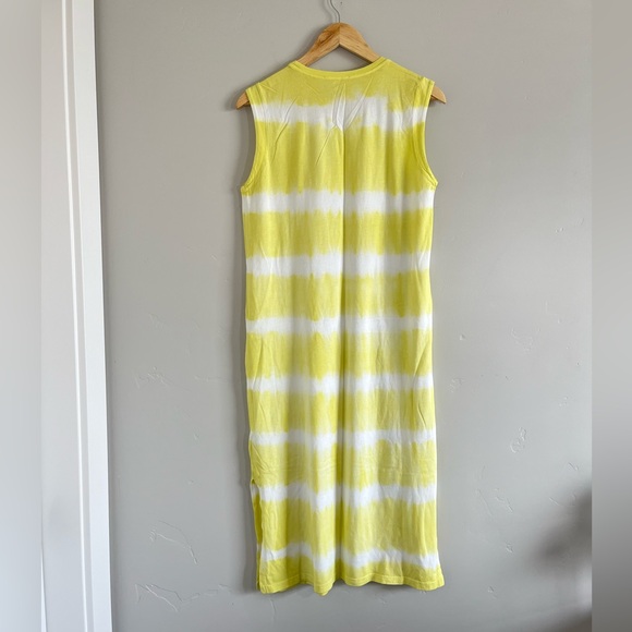 C&C California | Yellow Tie Dye Sleeveless Maxi Dress - Picture 2 of 5